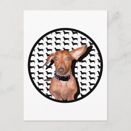 Ik kan je horen briefkaart (Voorkant)