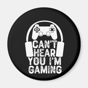 Ik kan je niet horen dat ik aan het spelen ben magneet