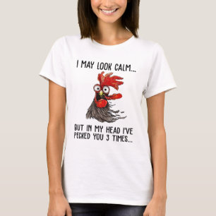 Ik kan kalm kijken, maar in mijn hoofd heb ik je 3 t-shirt