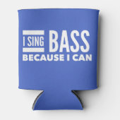 Ik kan Koelboxxen omdat ik een bas heb. Blikjeskoeler (Voorkant)