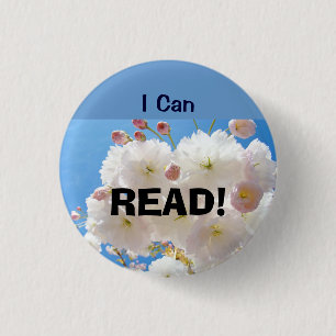 Ik kan LEZEN! knopjes Prestatie Lezen Ronde Button 3,2 Cm