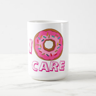 Ik kan me geen zorgen maken. koffiemok