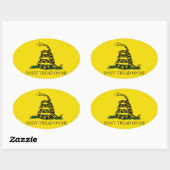 Ik kan me niet aflezen. ovale sticker (Vel)