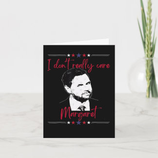 Ik kan me niet veel aan Margaret Jd Vance 1 herinn Kaart