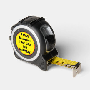 Ik kan meten zoals mijn mama geel Sinaasappel Rolmaat