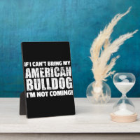 Ik kan mijn Amerikaanse Bulldog niet meenemen.. ik