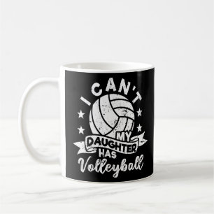 Ik kan mijn dochter geen volleybal hebben... pap m koffiemok