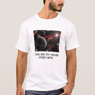 IK KAN MIJN HUIS VAN HIER ZIEN T-SHIRT