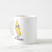 Ik kan niet denken dat het echt grappig is dat je  koffiemok (Voorkant links)