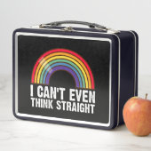 Ik kan niet eens denken hetero LGBTQ Pride Maand (In situ)