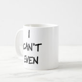 Ik kan niet eens Mok (Voorkant links)