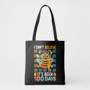 Ik kan niet geloven dat het al 100 dagen school is draagtas