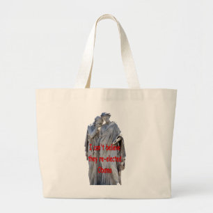 IK KAN NIET GELOVEN DAT ZE OBAMA HERKOZEN HEBBEN GROTE TOTE BAG
