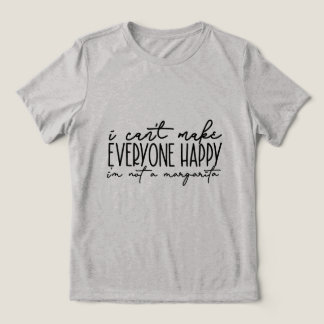 IK KAN NIET IEDEREEN GELUKKIG MAKEN Tri-Blend SHIRT