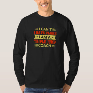 Ik Kan Niet Ik Heb Plannen Hink-Stap-Springen Coac T-shirt