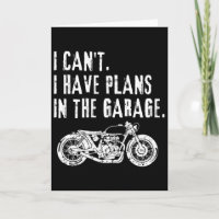 Ik Kan Niet, Ik Heb Plannen In De Garage Auto Moto