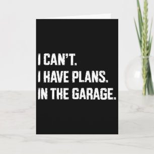 Ik kan niet, ik heb plannen in de garage Automecha Kaart