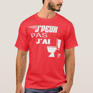 Ik kan niet, ik heb WC t zin T-shirt