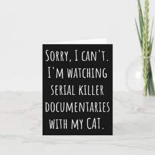 Ik Kan Niet, Ik Kijk Documentaires Over Seriemoord Kaart