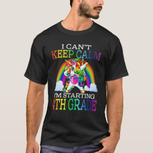 Ik kan niet kalm houden... ik begin 4e graads Unic T-shirt