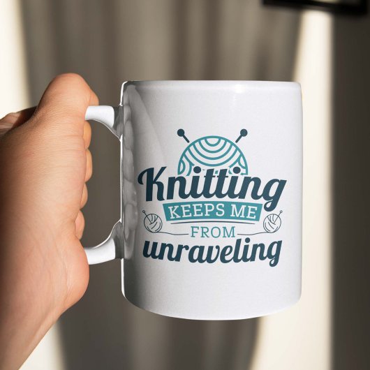Ik kan niet ontrafelen. koffiemok