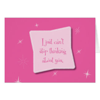 Ik kan niet ophouden met over jou te denken