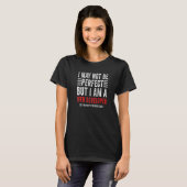 Ik kan niet perfect programmeur coder web ontwikke t-shirt (Voorkant volledig)