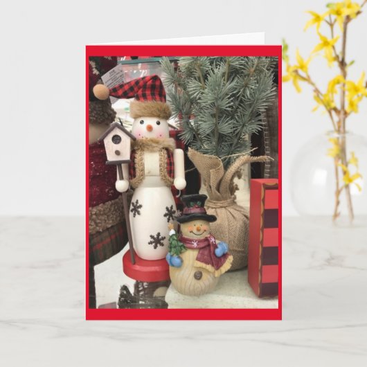 IK KAN NIET WACHTEN OM "KERSTHERINNERINGEN" TE MAK KAART (Gele Bloem)