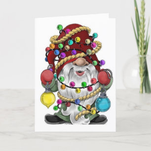 IK KAN NIET WACHTEN OM "MET JOU" TE VIEREN FEESTDAGEN KAART