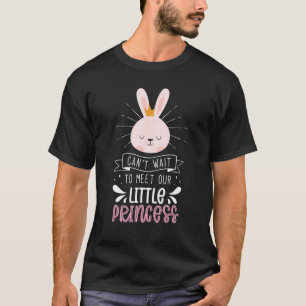 Ik kan niet wachten om onze kleine prins te ontmoe t-shirt