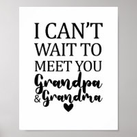 Ik kan niet wachten om opa en oma te ontmoeten