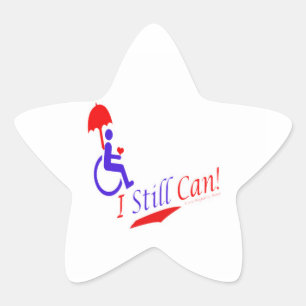 Ik kan nog steeds, sterretje. ster sticker
