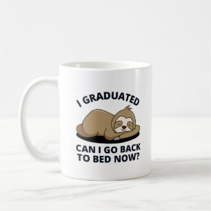 Ik kan nu terug naar bed. koffiemok