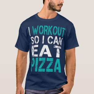 Ik kan Pizza 3721518 eten T-shirt