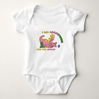 Ik kan RAWR, net als mama schattige baby drakenmei Romper