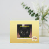 Ik kan schizofreen zijn briefkaart (Staand voorkant)