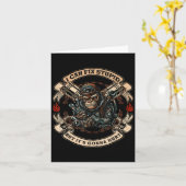 Ik kan Stud repareren, maar het zal aap pijn doen Kaart (Gele Bloem)