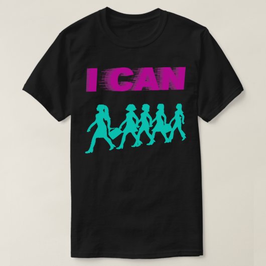Ik kan t-shirt (Design voorkant)