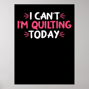 Ik kan vandaag geen cadeautjes geven poster