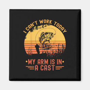 Ik kan vandaag mijn arm niet werken in een gegoten magneet