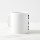 Ik kan vandaag niet volwassen worden. koffiemok (Voorkant links)