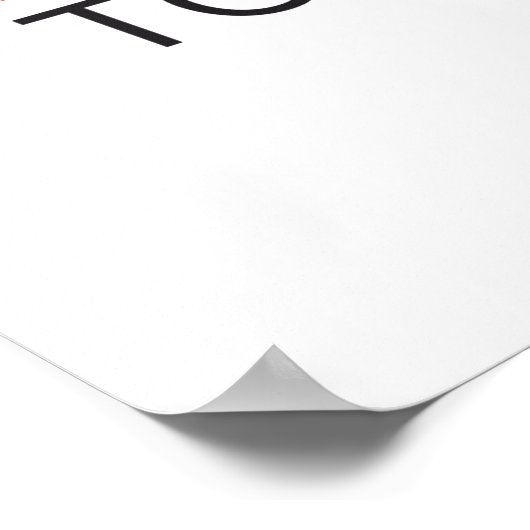 Ik kan vandaag niet volwassen worden poster (Hoek)