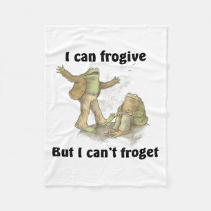 Ik kan vergeven maar ik kan niet vergeten fleece deken