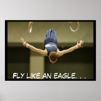 Ik kan vliegen poster