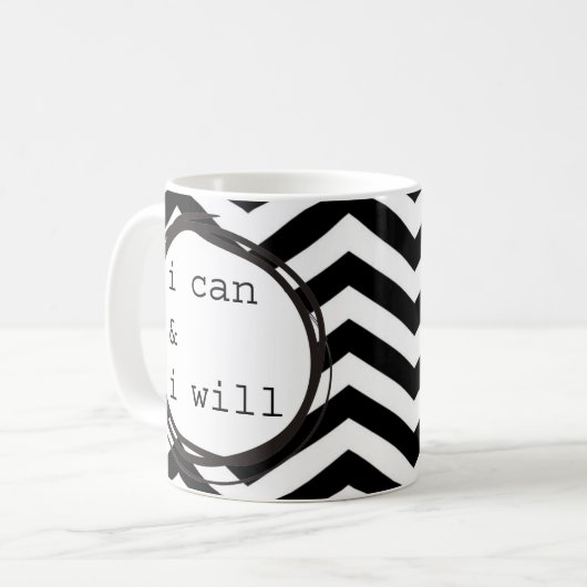 Ik kan & zal ik koffiemok (Voorkant links)