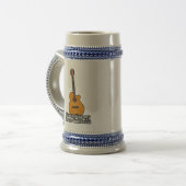 Ik kanaliseer mijn binnengitarist. kleurrijk bierpul (Voorkant links)