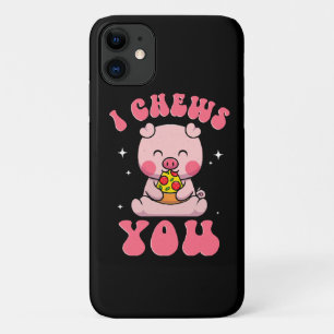 Ik Kauw Je Pizza iPhone 11 Hoesje