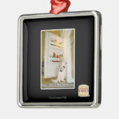 Ik keepz ur beerz metalen ornament (Links)