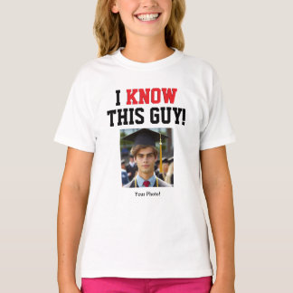 Ik ken deze man Afstuderen steun Shirt