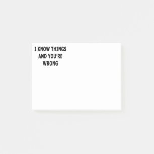 Ik ken dingen post-it® notes